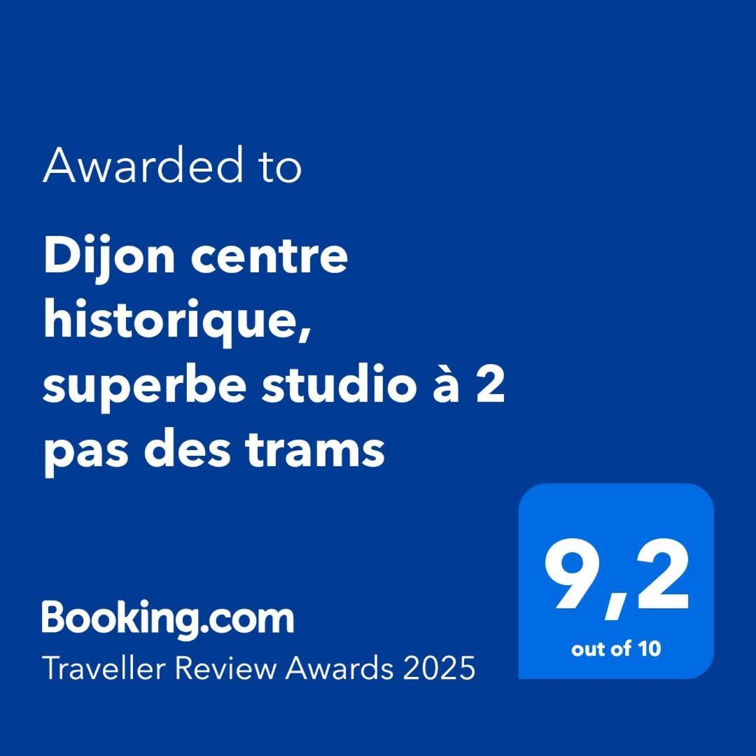 Dijon centre historique, superbe studio à 2 pas des trams Esterno foto